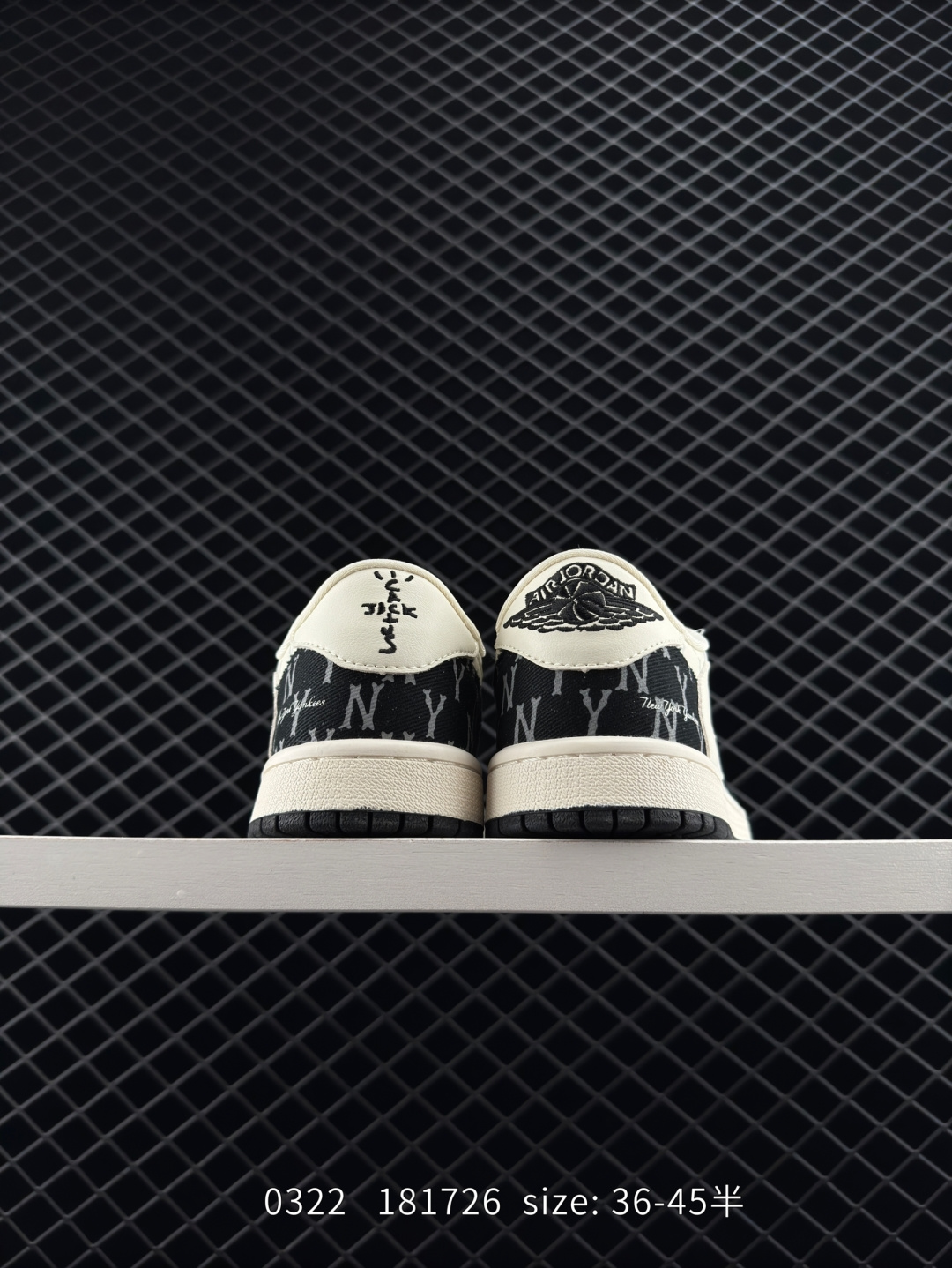 MLB NY x Travis Scott x Air Jordan 1 Low MLB x AJ1